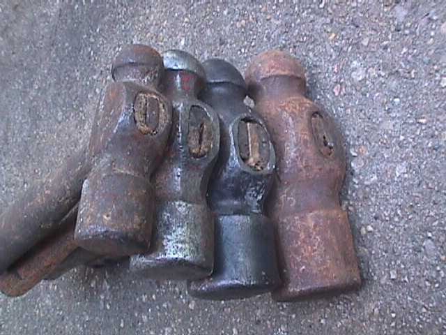VINTAGE BALL PEEN HAMMERS