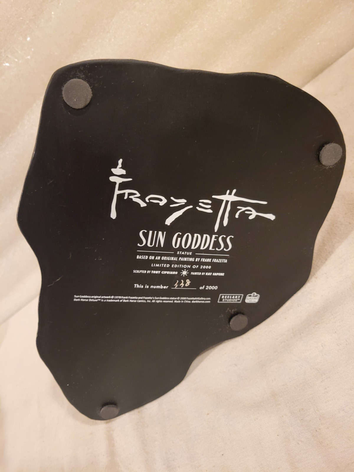 Frank Frazetta Sun Goddess Statue 338/2000 Dark Horse Deluxe Reelart Studios