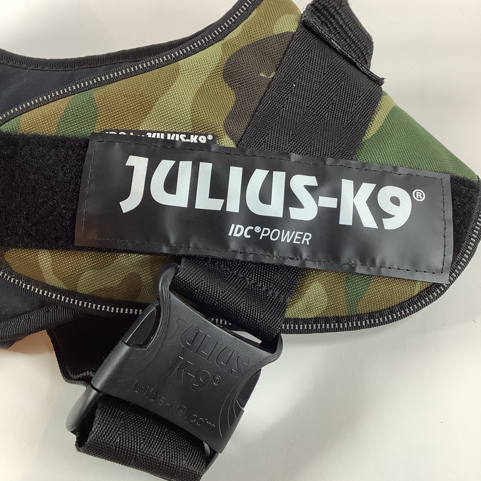 JULIUS-K9 IDC Power Dog Harness Camo Camouflage Adjustable 2XL 3