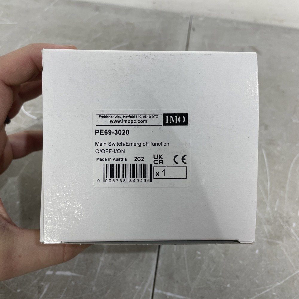 IMO PE69-3020 Main Switch/Emergency Off Function