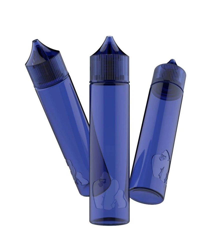 CHUBBY GORILLA 60ML LDPE SOFT AUTHENTIC BOTTLES (10pack) BLUE