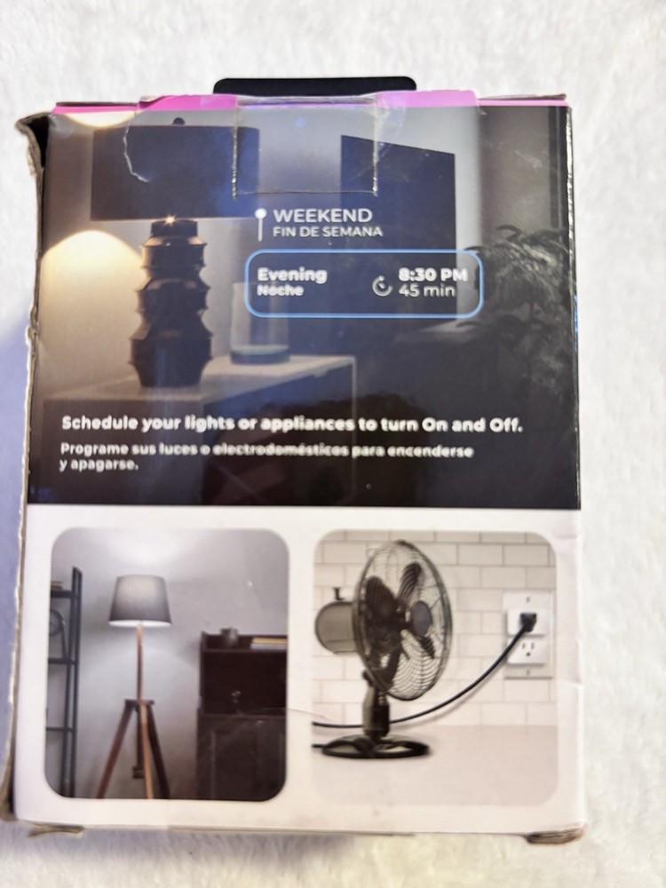 Smart Timer Plug No Wi-fi required Easy Setup New