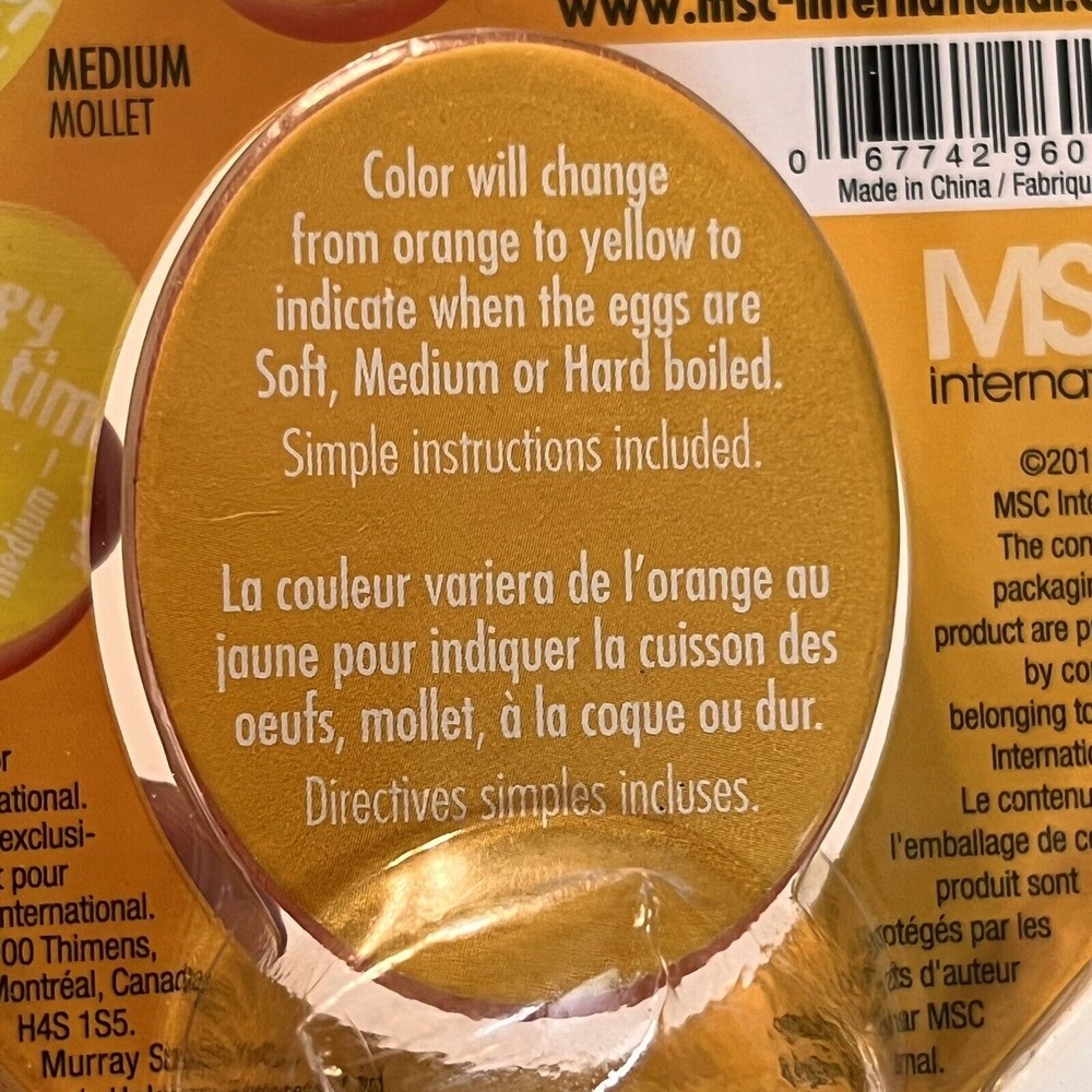 Joie Eggy Egg Timer & Chicken sink stopper Kitchen accessory set Gadgets NOS