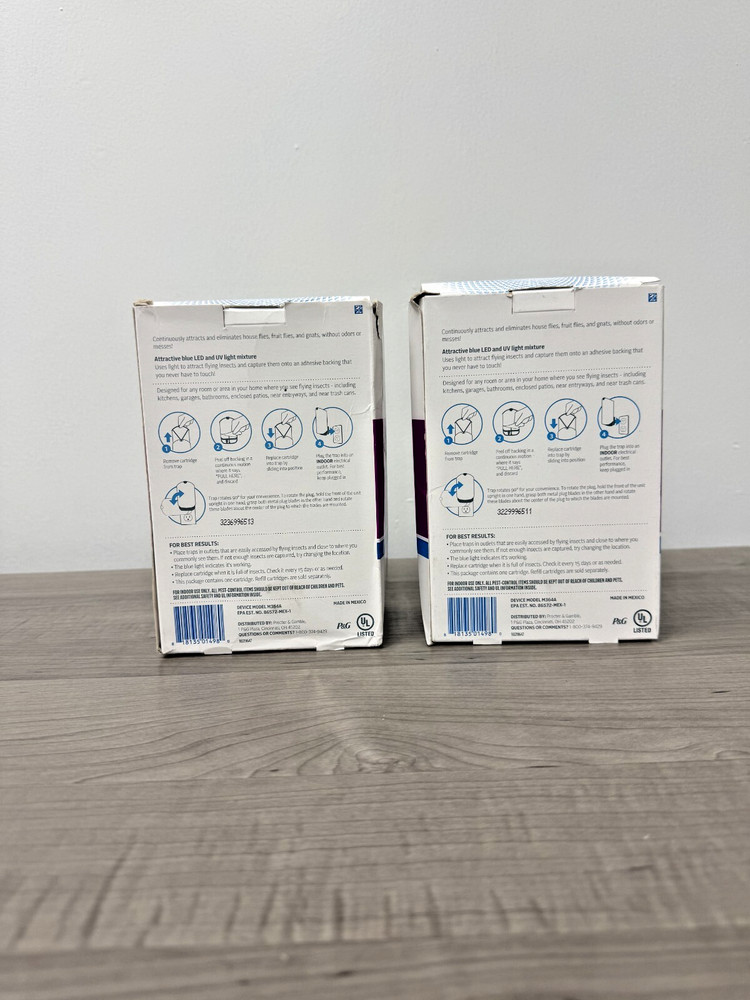 Zevo Electric Flying Insect Trap Starter Kit 2 Pack