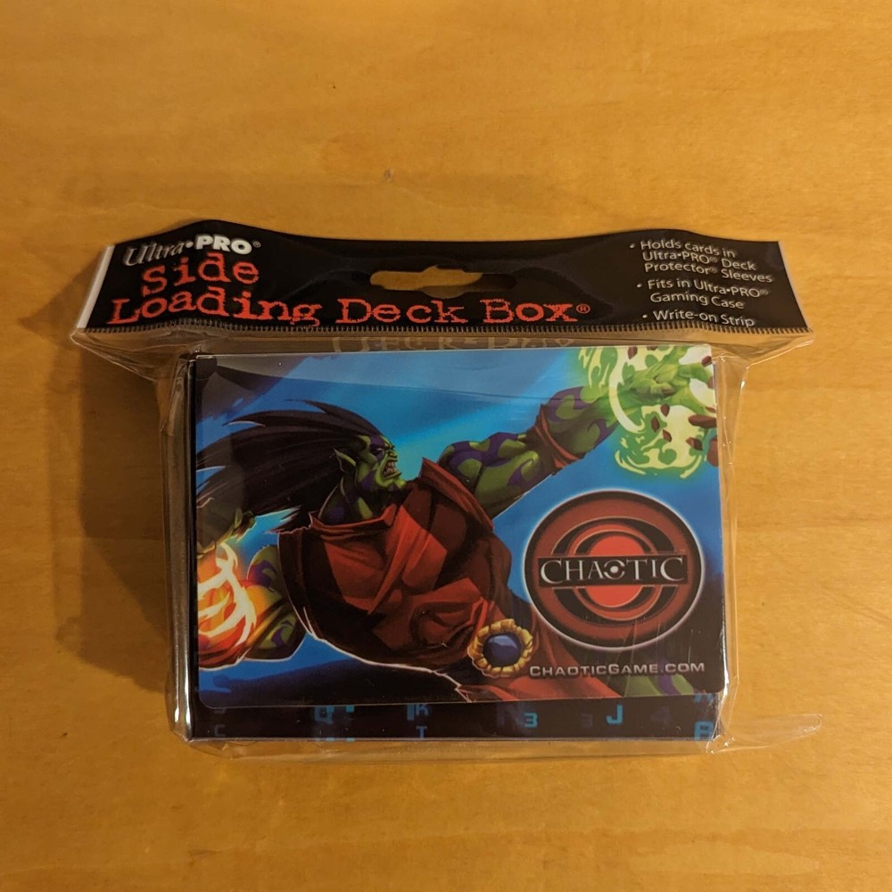 Chaotic Overworld Ultra Pro Side Loading Deck Box Factory Sealed