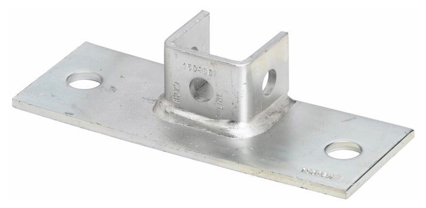 B-Line B279FLZN, Strut Post Base, B279Fl Zn Post Base, 1 PC