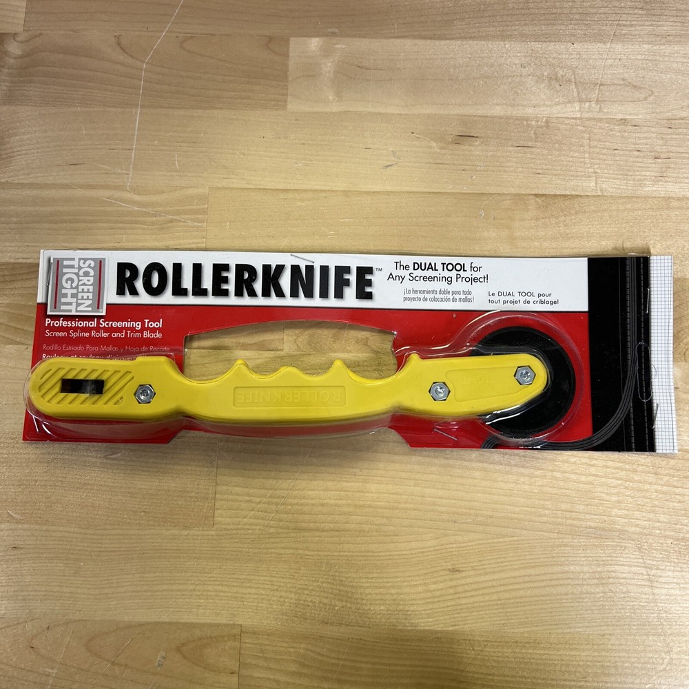 (2 PACK) Screen Tight Roller Knife Professional Screening Tool