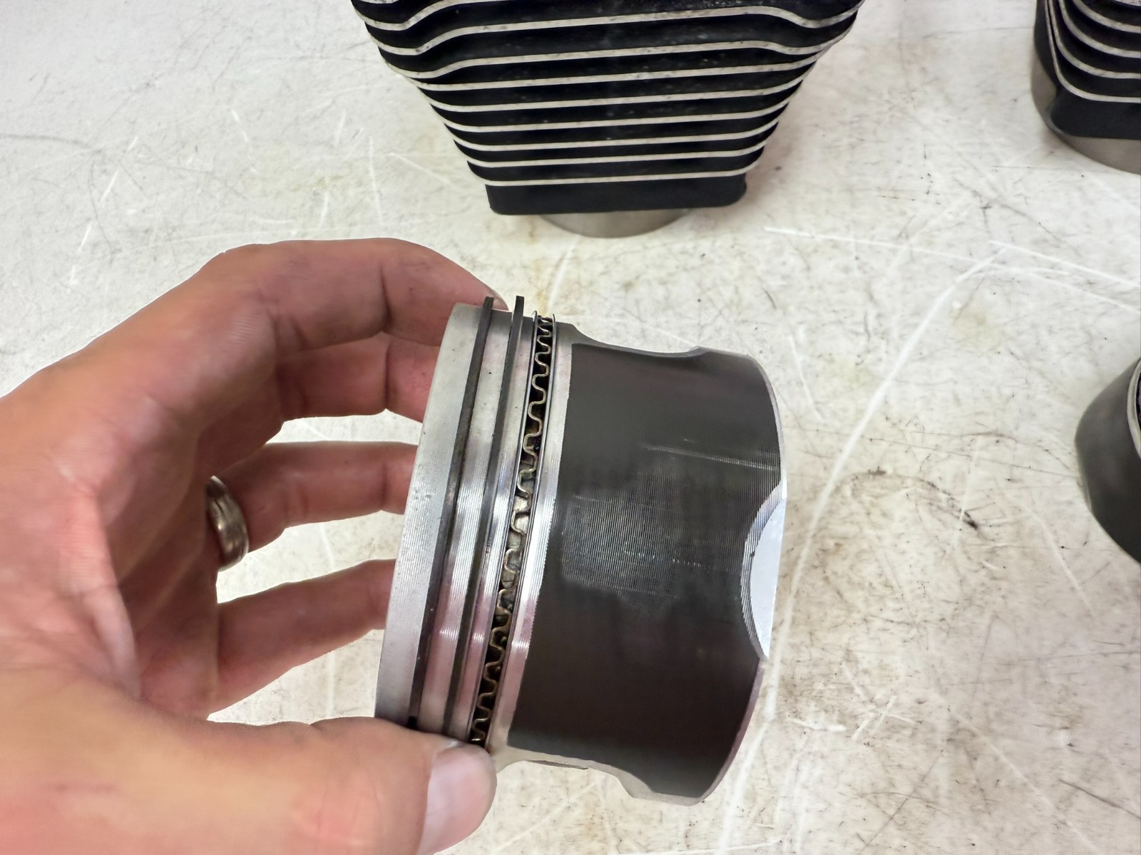 2003 Harley Davidson Sportster Engine Motor Cylinders Jugs & Piston Top End