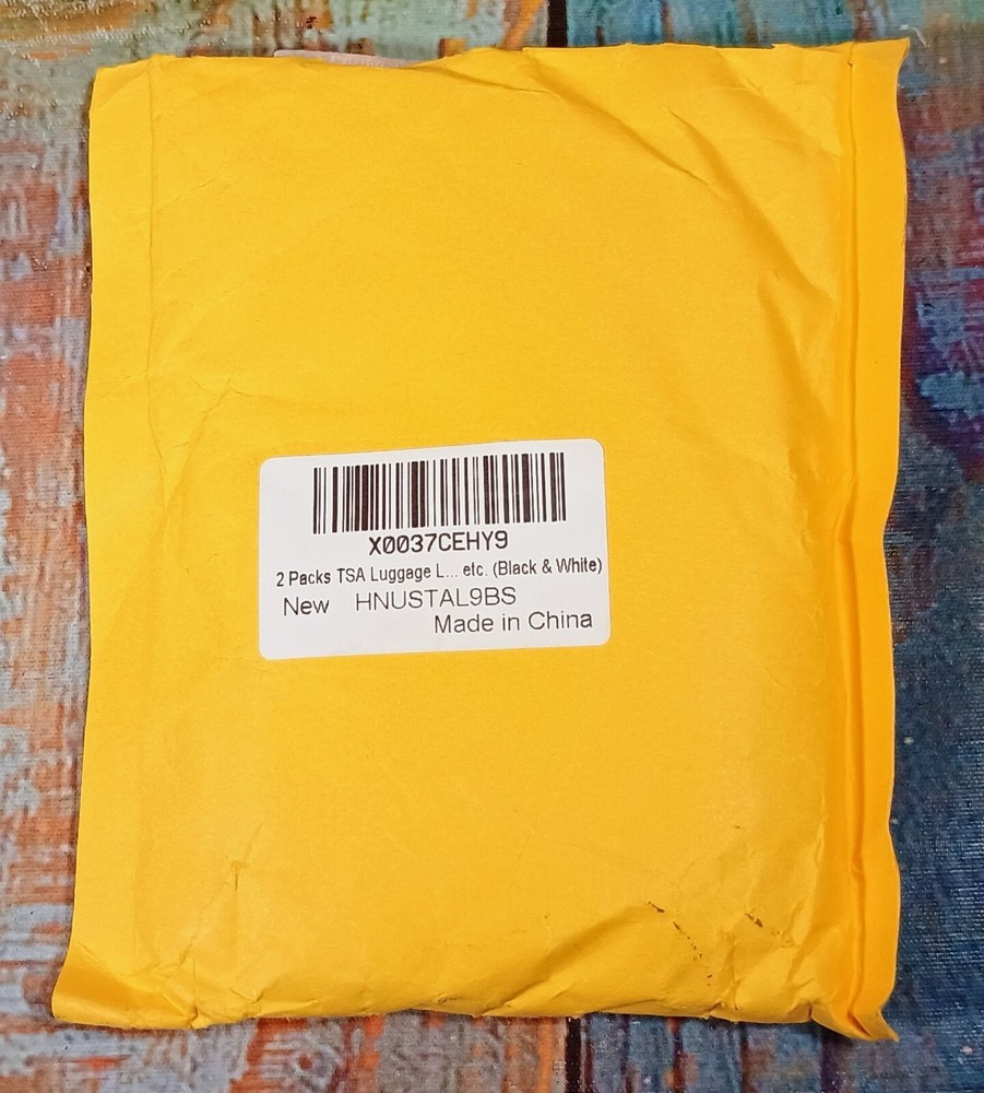 2 Pack - TSA Luggage Locks - NEW