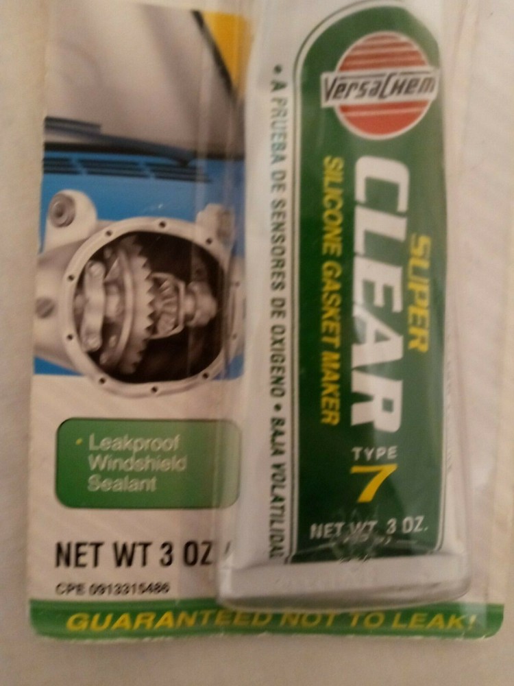 VersaChem Super Clear Silicone Gasket Maker Type 7