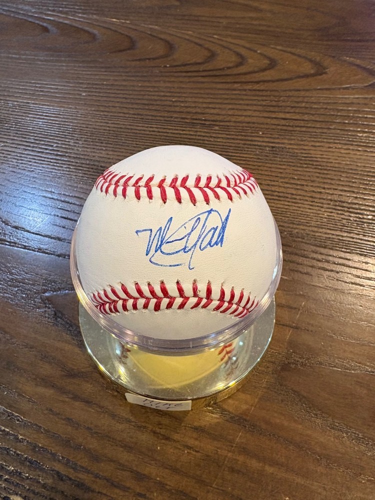 MIKE    OLT    CUBS        SIGNED     BASEBALL