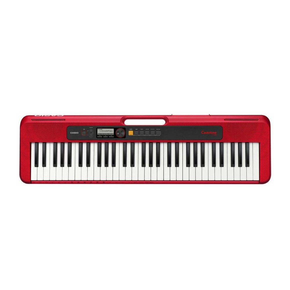 Casio Casiotone 61-Key Portable Keyboard Red