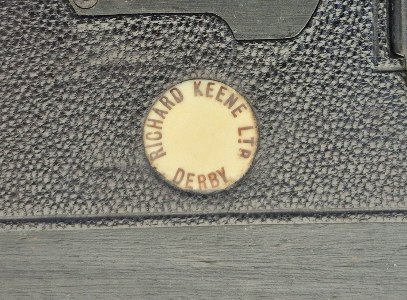 Newman & Guardia Universal Pattern B Box camera Richard Keene Derbyshire