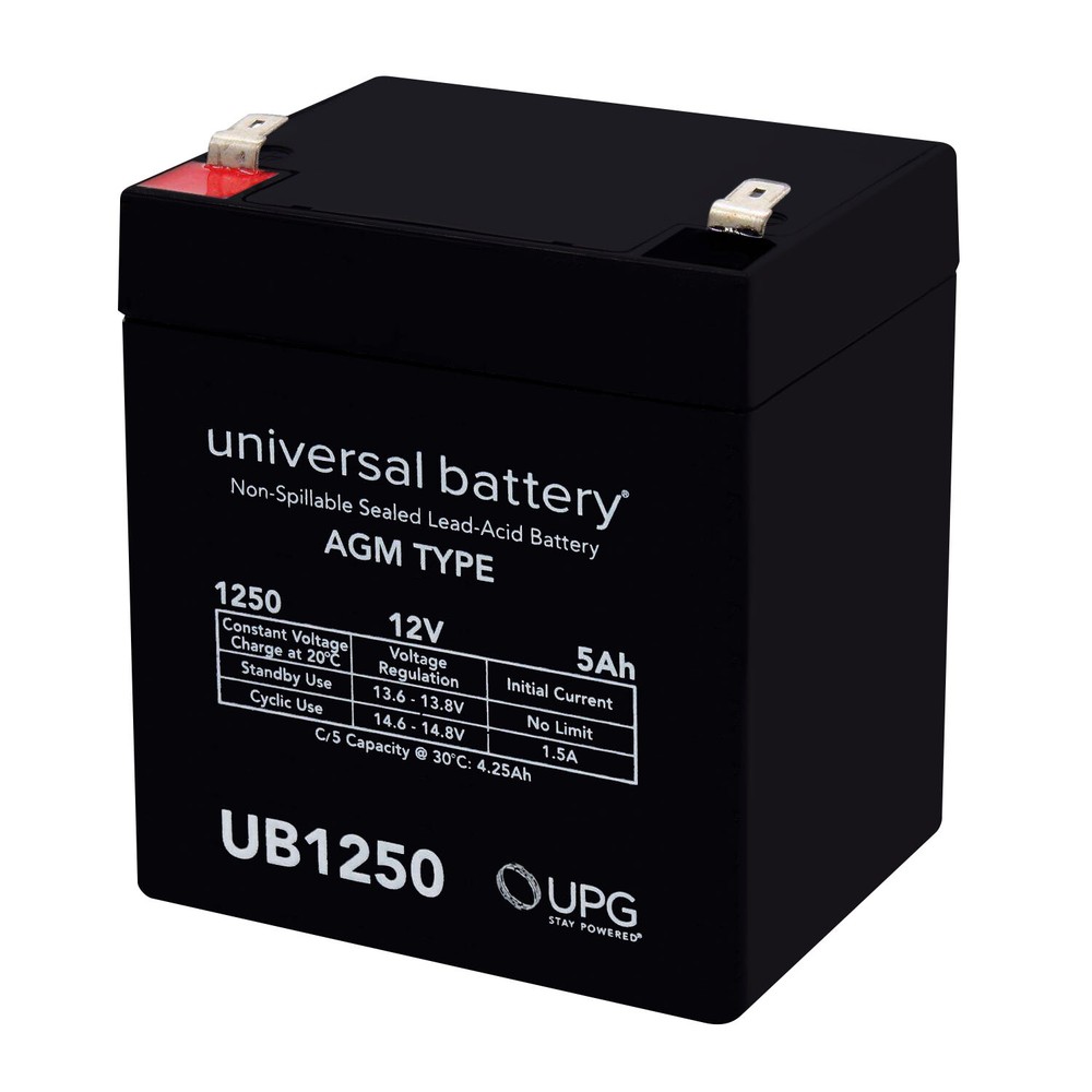 12V 5AH Trailer Break Away Kit Battery