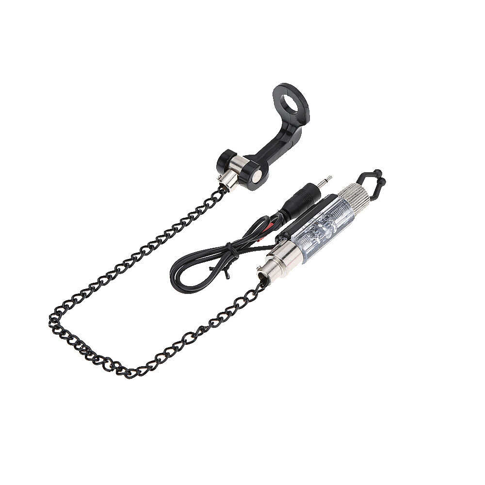 Fishing Bite Hanger Illuminated Indicator Red H4C5