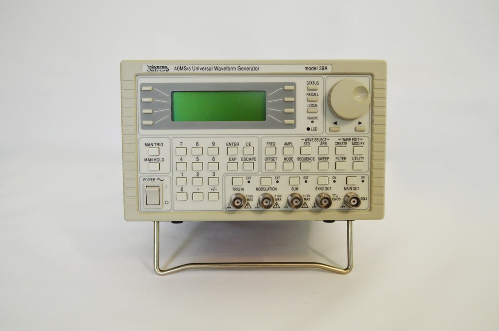 WAVETEK 39A UNIVERSAL WAVEFORM / FUNCTION GENERATOR- GUARANTEED - CALIBRATED