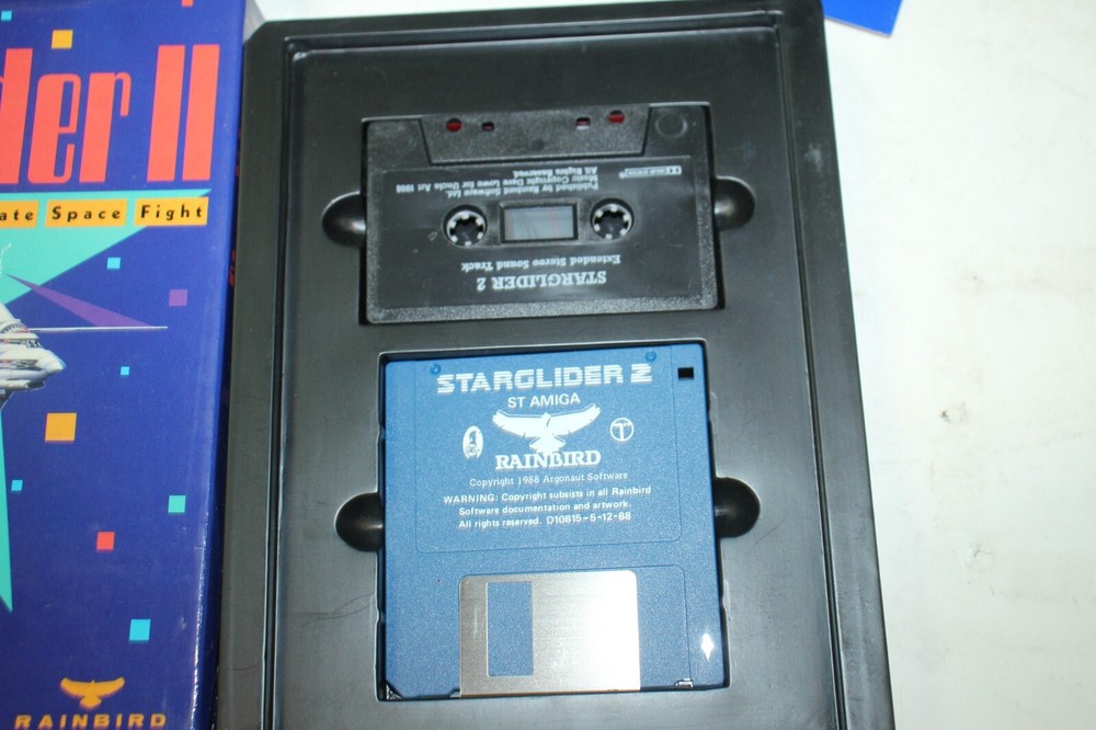 Starglider II Amiga Atari ST Computer Game by Rainbird