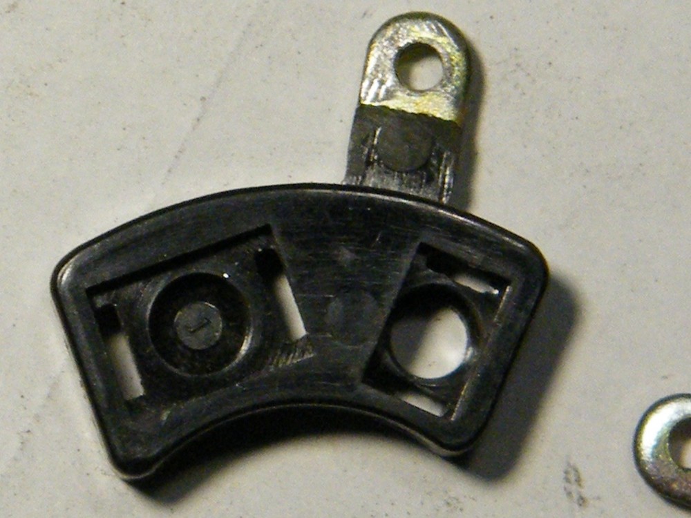 Laverda 750 headlight on/off  switch contact shuttle.
