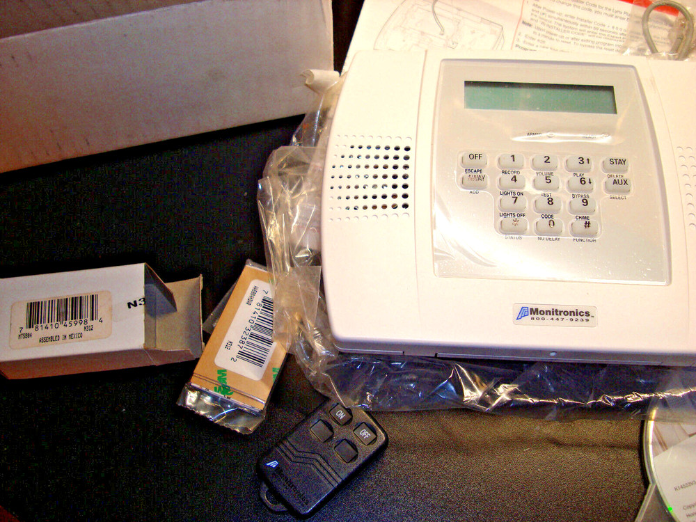 LynxSIA Plus Security System - Monitronics PLUS - MTL3000A
