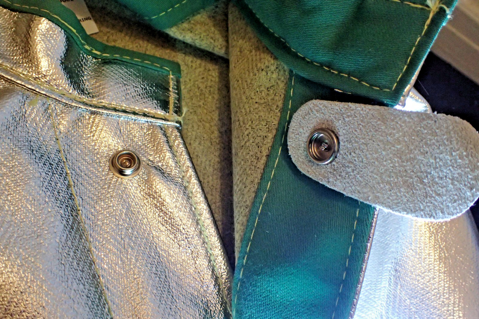 NEW NSA Apparel FIRE COAT 2X 50” FUSION Heat Resistant Safety Aluminized