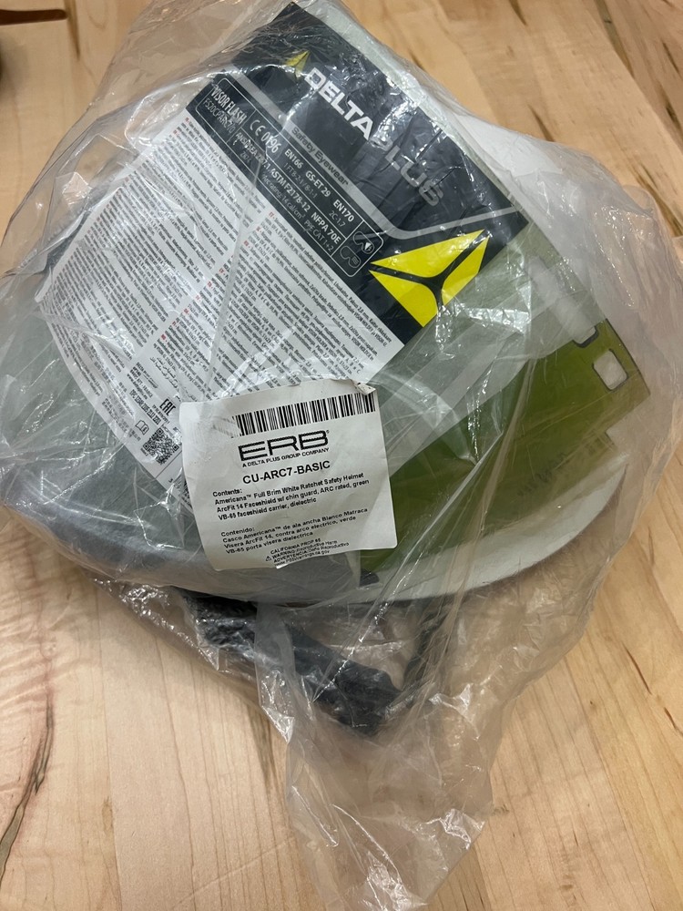 Delta Plus WELCUARC7BASIC Flash-Pro Basic Head-Face Arc Protection Kit Cu-Arc-7