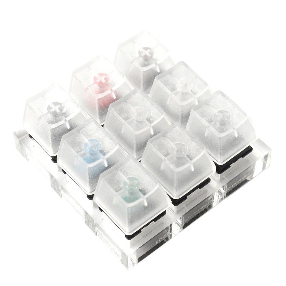 9-Key Switch Tester Mechanical Keyboard Sampler Keycap Switch for Cherry MX