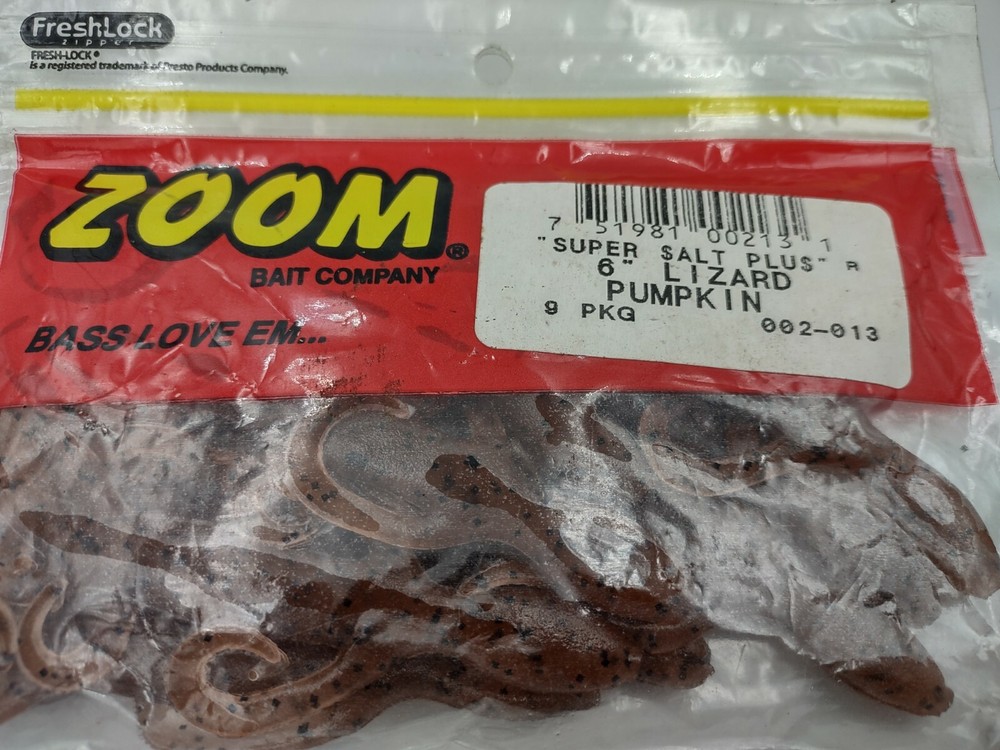 Zoom 6" Lizard 9pk