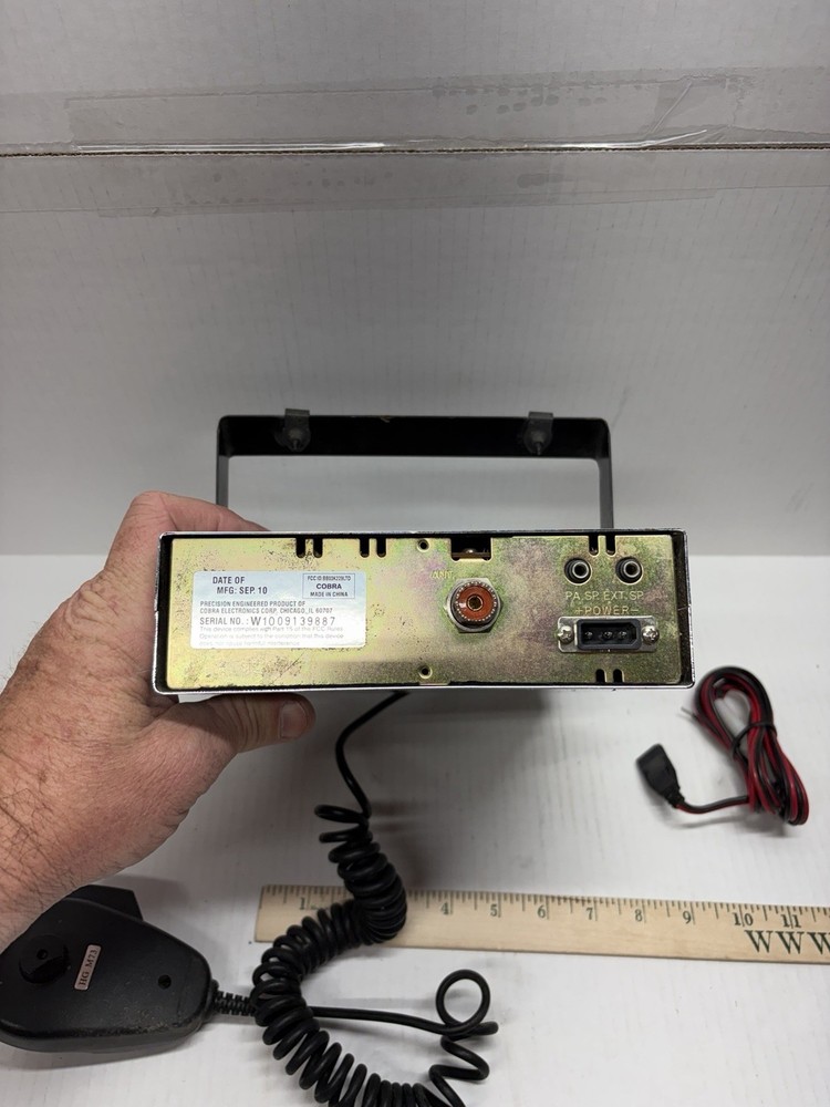 Cobra 29LTD Chrome Radio Working