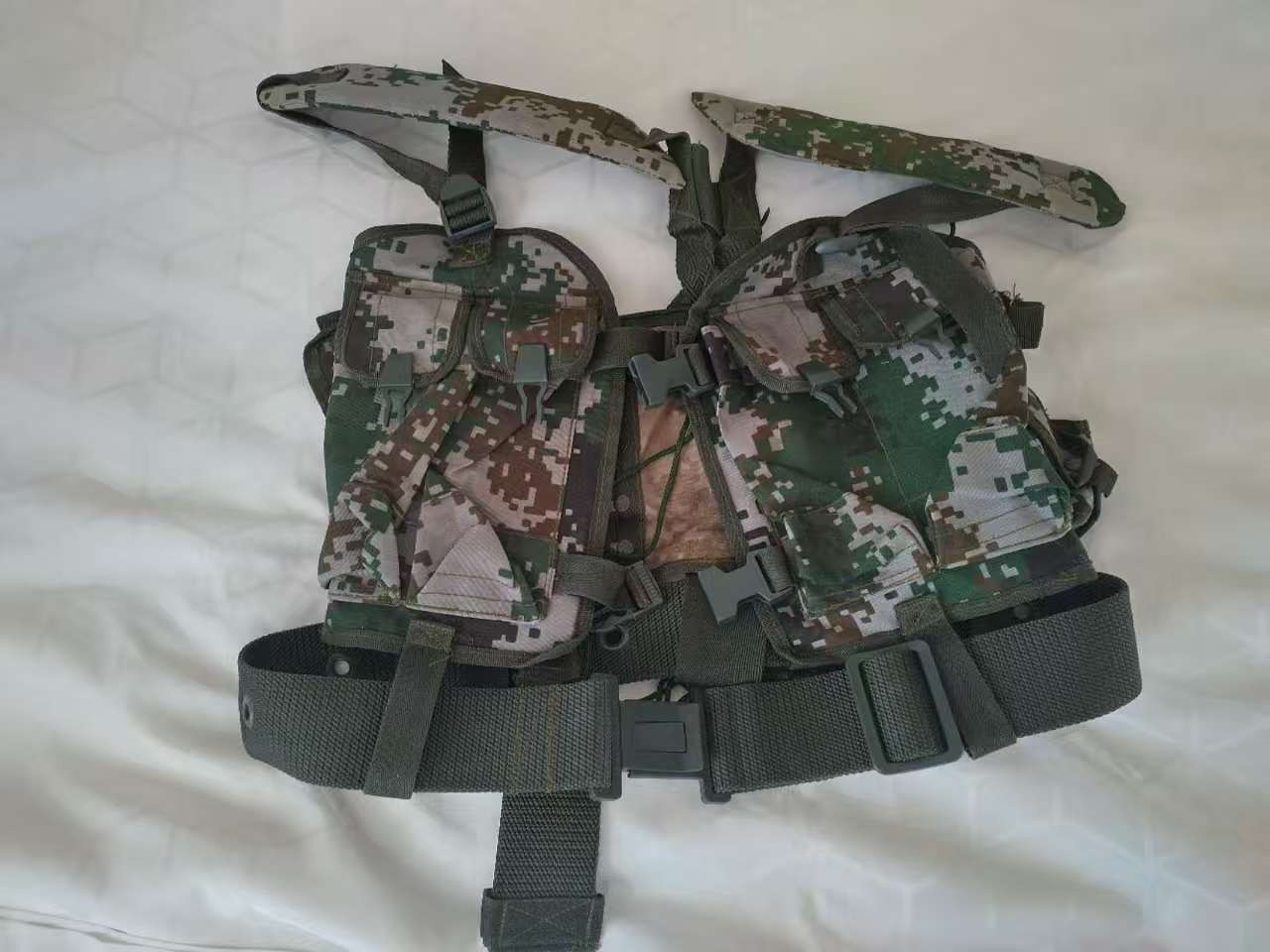 Chinese ARMY PLA type 07, T95 T97NSR Chest Rig + Tac Belt