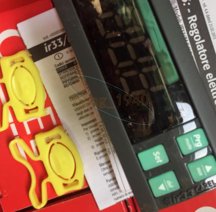 One New CAREL IR33F0AHE0 Temperature Controller