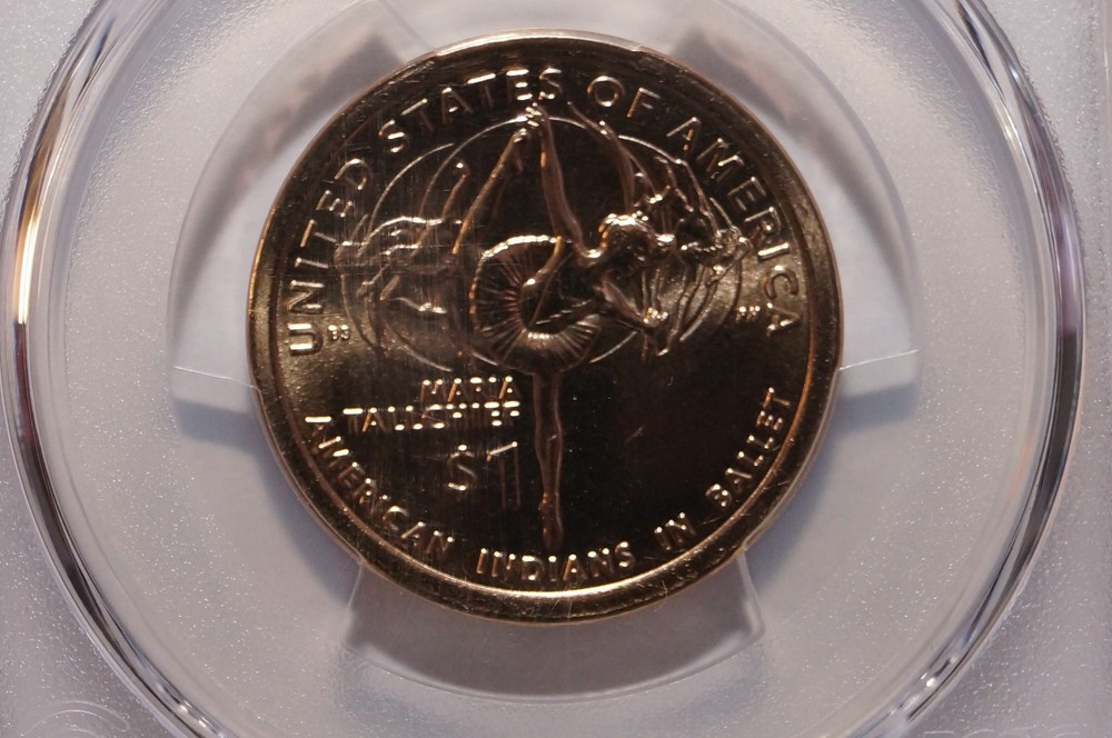 2023-D NATIVE AMERICAN DOLLAR POSITION B GRADED PCGS MS66