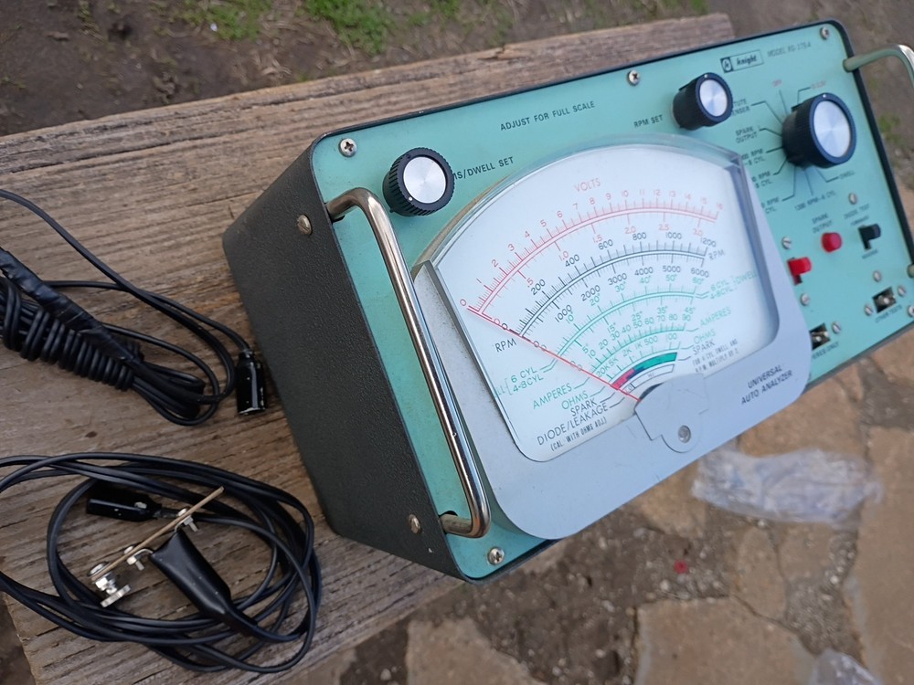 Vintage Knight Model KG-375A Universal Auto Analyzer UNTESTED