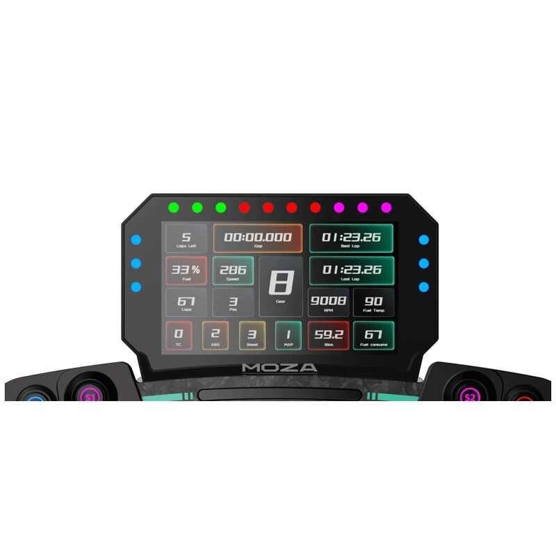 MOZA CM2 Dashboard Sim Racing Dash Display with 5.0-inch 720P Touch Screens