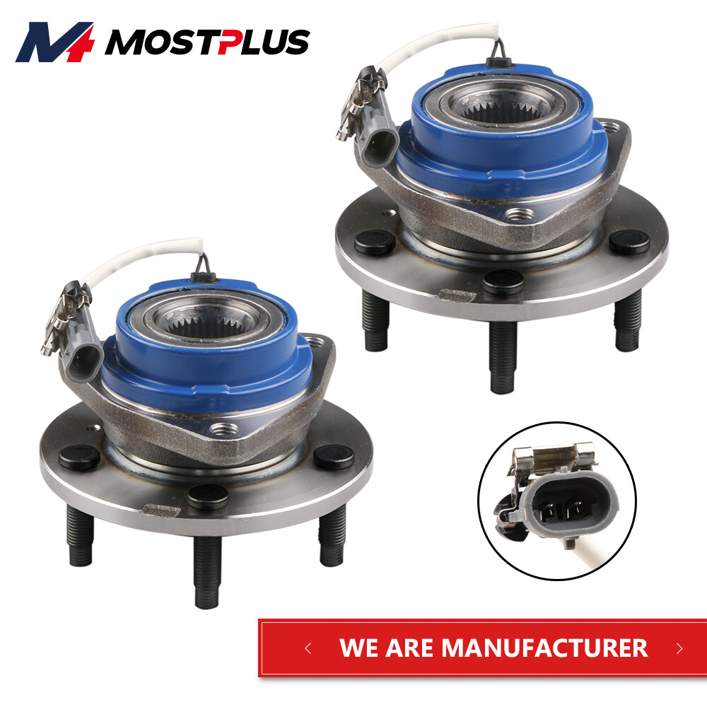 Pair Front Wheel Hub Bearing Assembly For Chevy Impala Venture Pontiac Montana