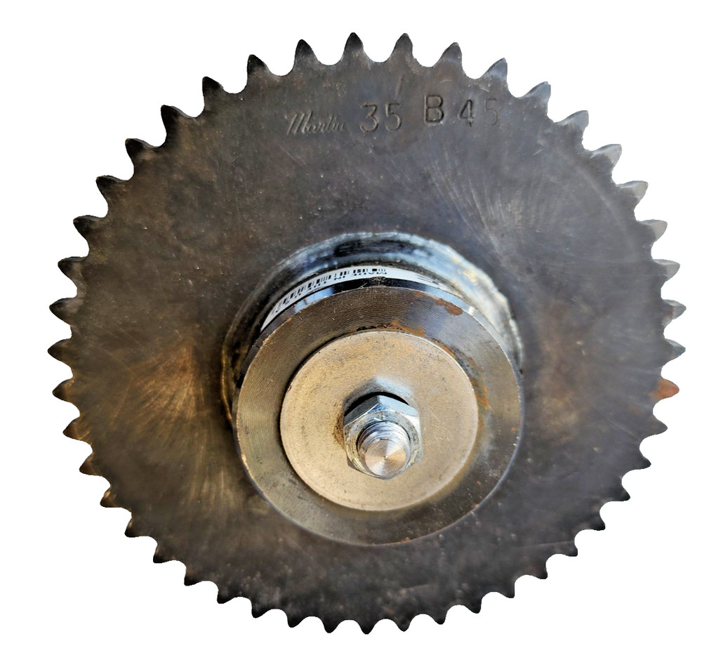 MARTIN SPROCKET & GEAR INC 35B45, 45 Teeth