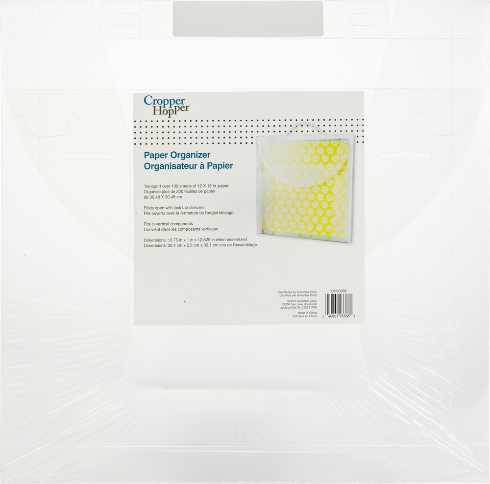 Cropper Hopper Paper Organizer 12"X12"