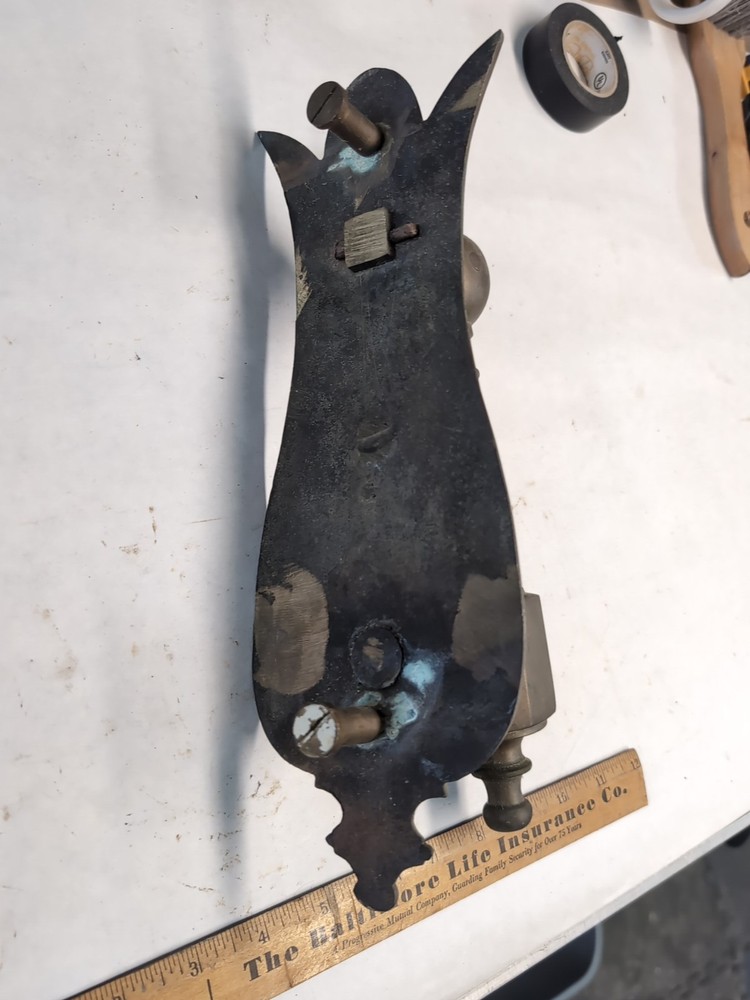 VINTAGE Solid Brass Door Knocker Heavy Duty