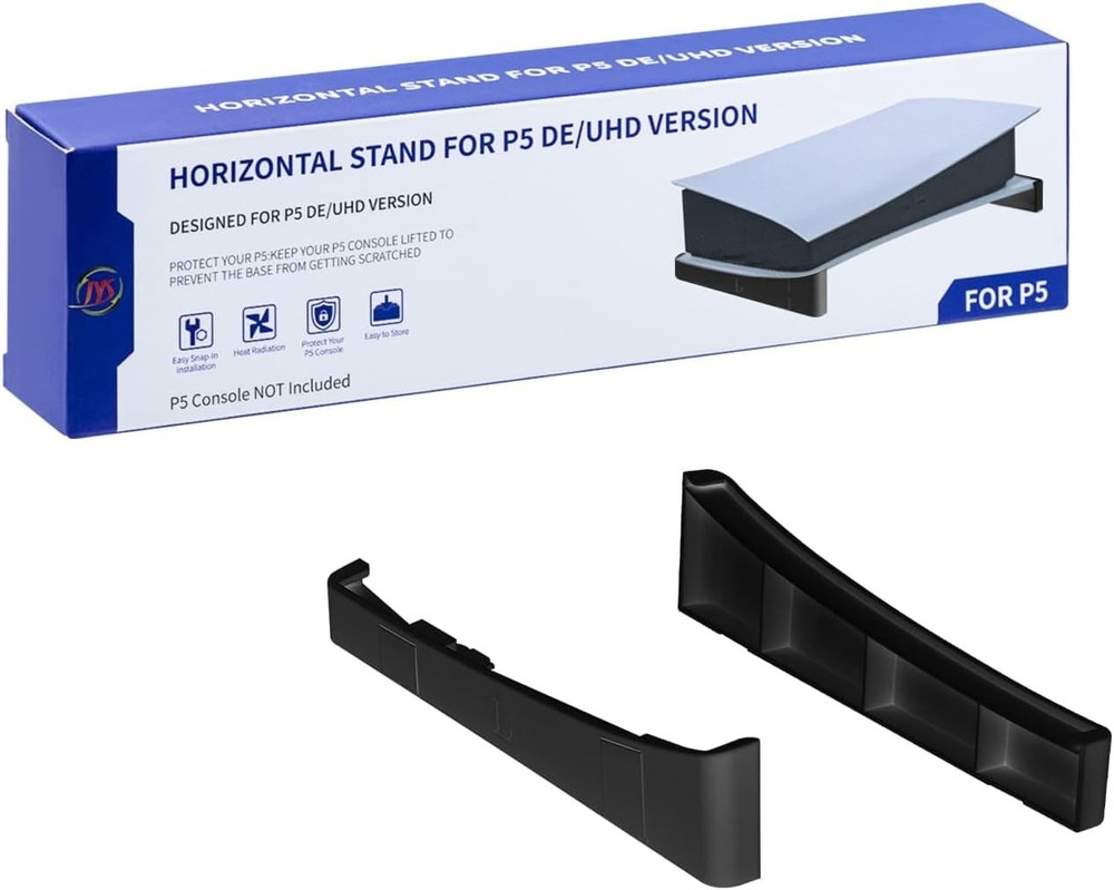 Horizontal Stand for Standard PS5 Stable Base Stand for 5 Disc...