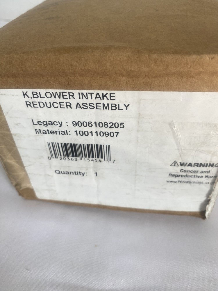 AO Smith 100110907 - K,BLOWER INTAKE REDUCER ASSEMBLY.