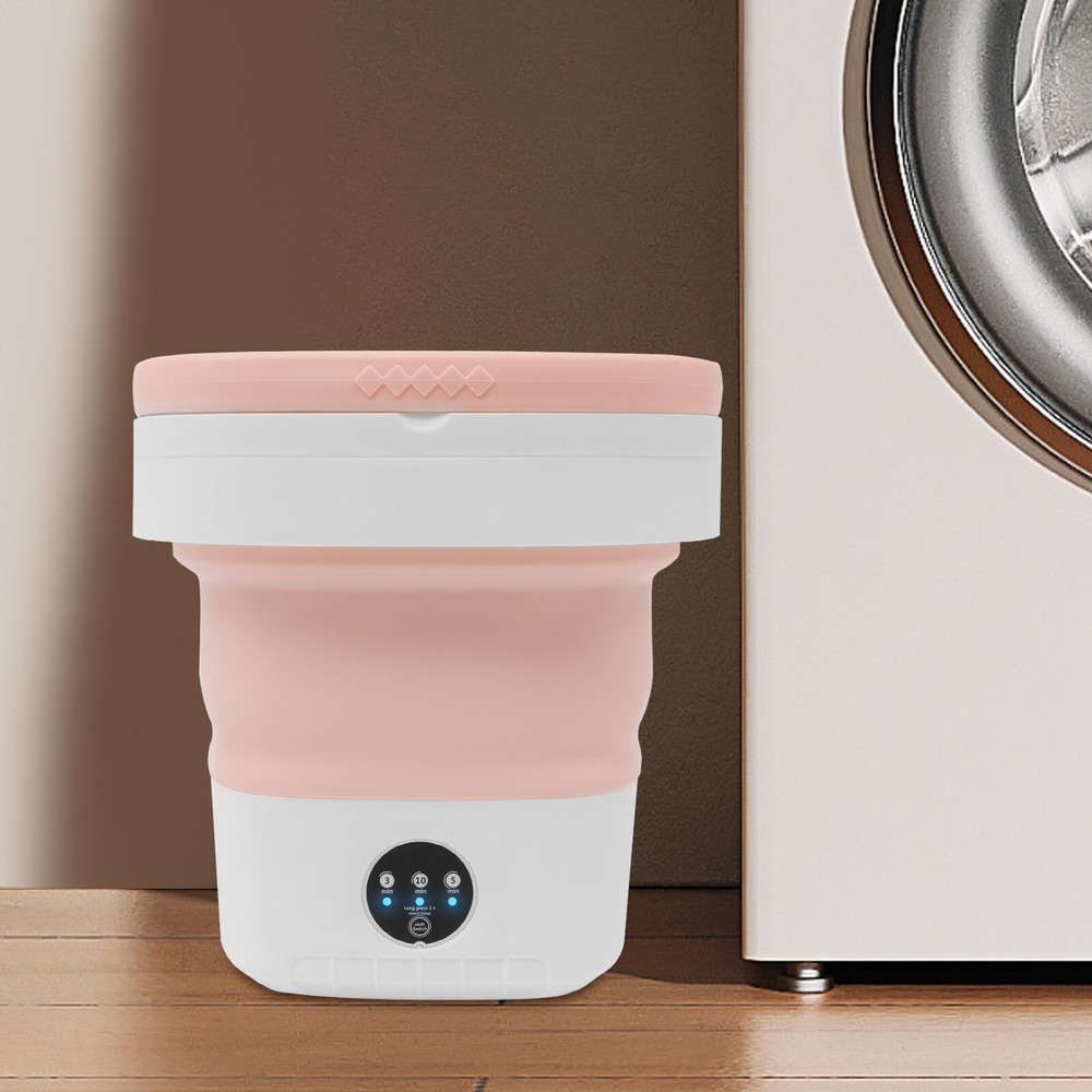 36W Mini Foldable Washing Machine - Ideal for Intimates & Small Garments
