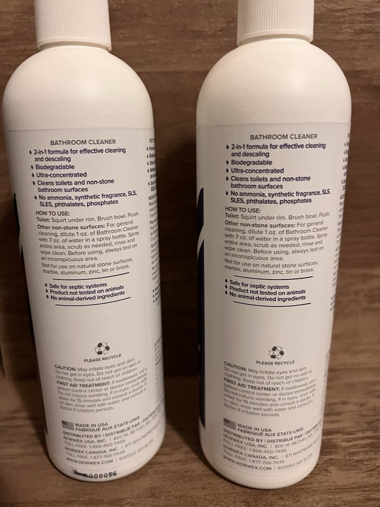 Norwex Bathroom Cleaner 2 Pack