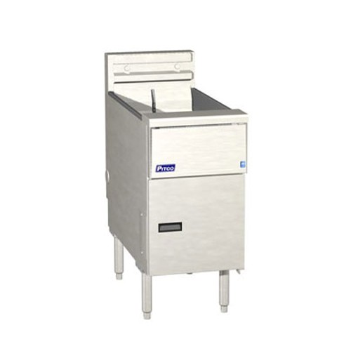 Pitco 50 lb Solid State Control Single Pot Solstice™ Electric Fryer