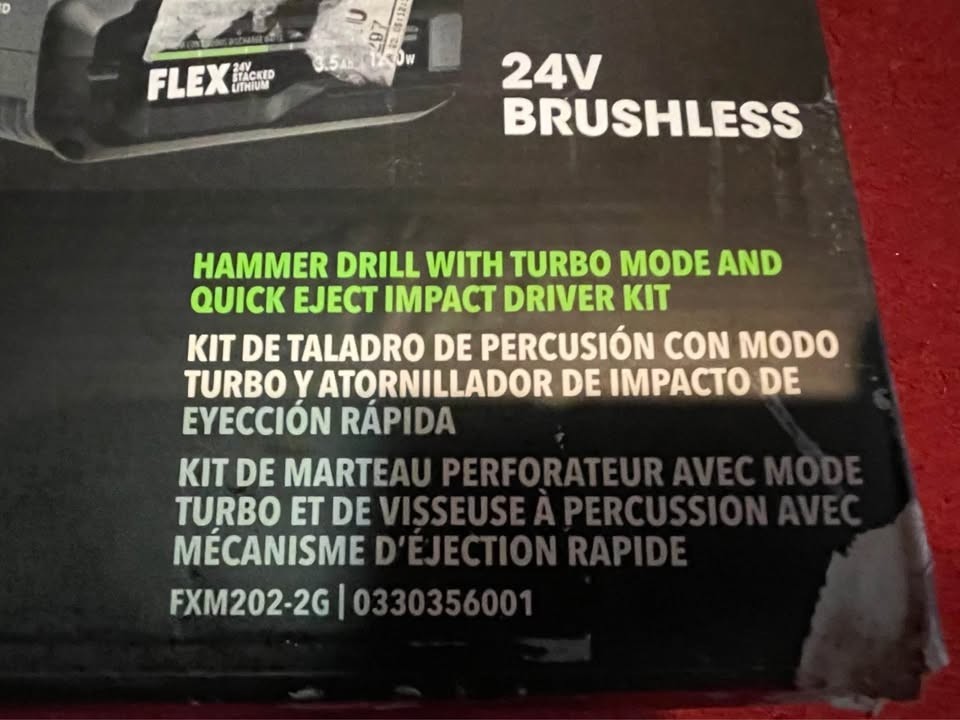 Flex 24V 4 Tool Combo Kit - FXM403-2G