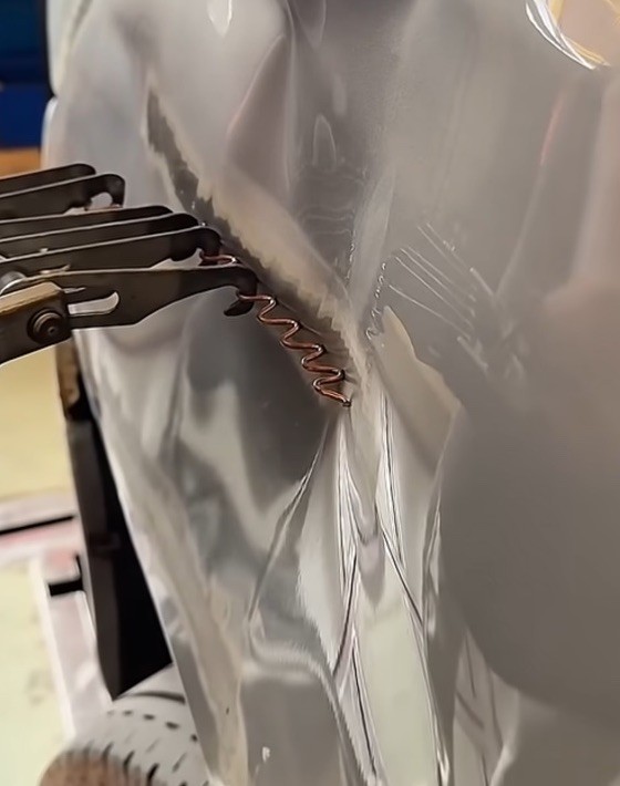 Auto Body Slide Hammer 7 Adjustable Finger Metal Pulling Claw Hook Dent Puller