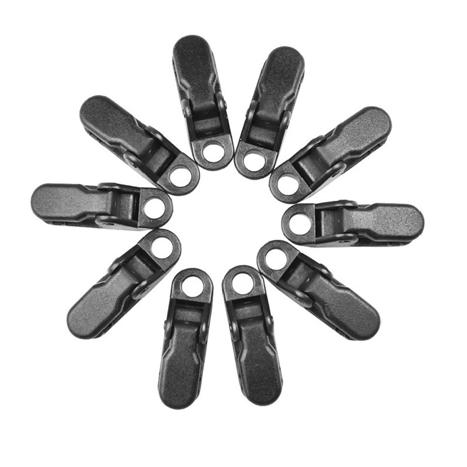 20Pack Outdoor Camping Tent Awning Tarp Alligator Clip Clamp Gripper Fixed Clips