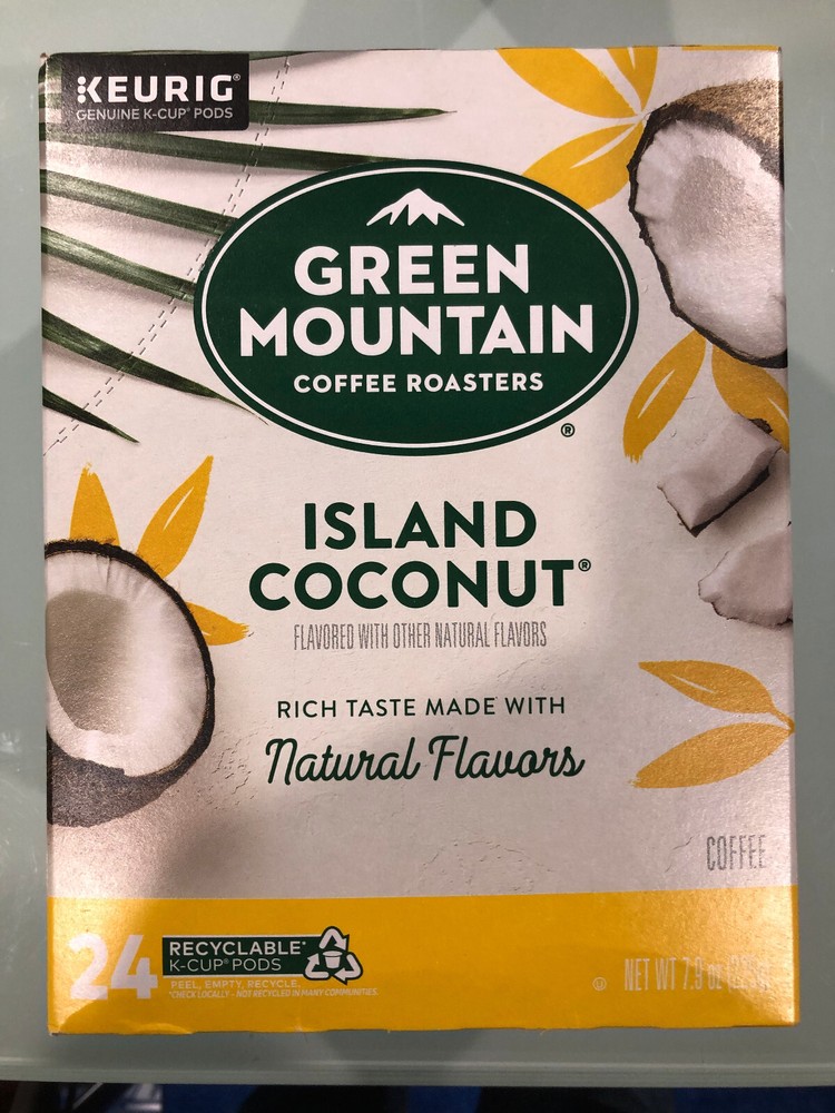 GREEN MOUNTAIN ISLAND COCONUT KCUPS 24CT