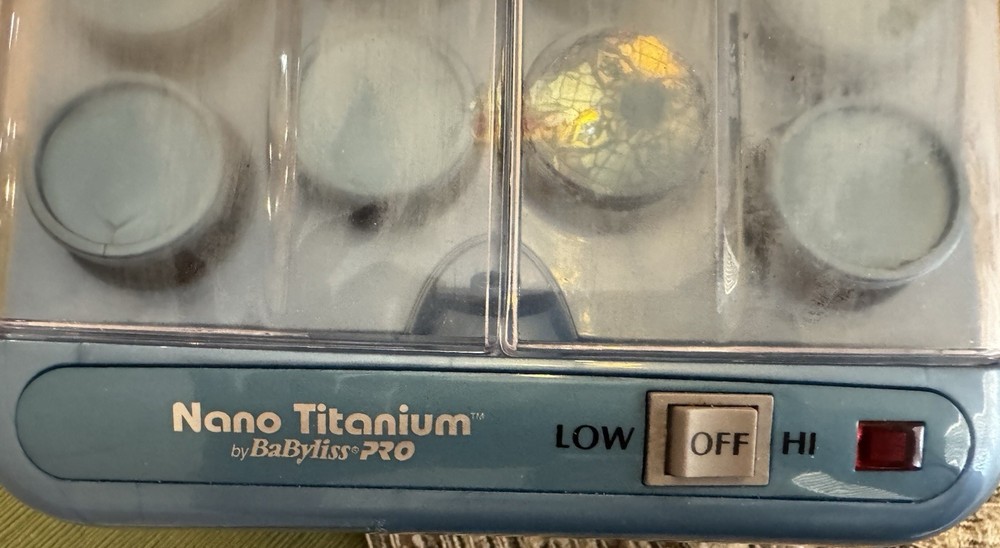 Babyliss Pro Nano Titanium Ionic 30 Hot Rollers. With Clips!