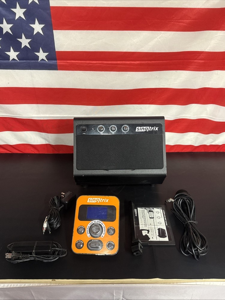 Singtrix Party Bundle Karaoke System,microphone,Sub,Cables.Etc Tested