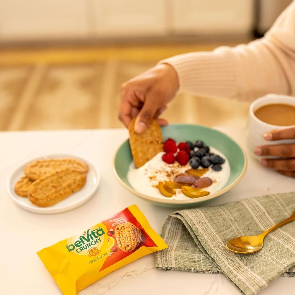 Wholesome Cranberry Orange Biscuits - 4 per Pack, Kosher