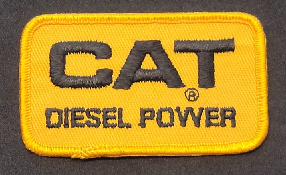VINTAGE CAT DIESEL PATCH